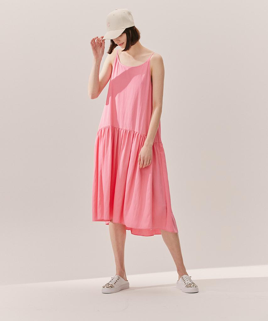 Cetu Sleeveless Dress Pink