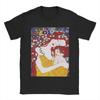 Gustav Klimt Mother And Child High Resolution Tshirt Pure Cotton Clothing Short Sleeve Crew Neck Tees Graphic Printed T-Shirts