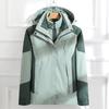Jacket Three-in-one Detachable Two-piece Set Women's Outdoor Mountaineering Clothing Windproof and Waterproof Autumn and Winter Hidden Jacket