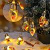 LED Christmas Chandelier Bubble Ball String Lights - Wall Hanging & Tree Decoration