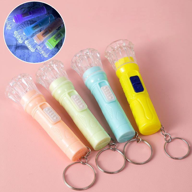 10/20Pc Mini Led Glow Flashlight Kids Birthday Party Carnival Wedding Guest Gift Goody Bag Pinata Filler Classroom Prizes Trophy