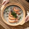 High Temperature Resistant Pot With Lid Soil Casserole Household Traditional Saucepan Practical Binaural Soup Pot Restaurant Rice Pot