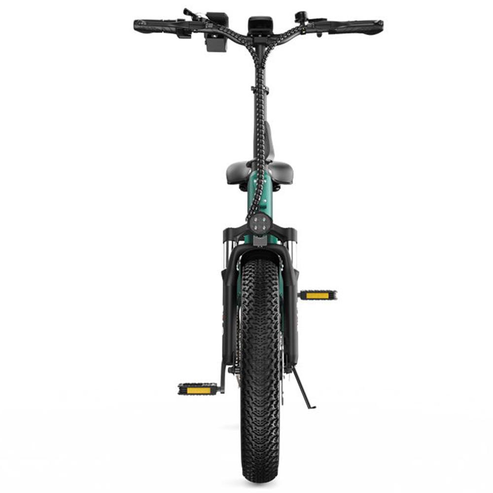 Elektrický bicykel Pixar F2 250W Motor 20"x4.0" Pneumatika Skladací mestský e-bike 7 Rýchlostí Dvojité kotúčové brzdy 48V 15Ah Predná vidlica Odpruženie