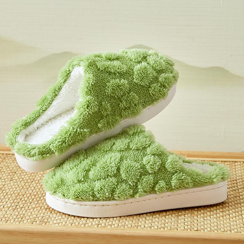 Cotton Slippers Fashion Warm Indoor Plush Cotton Mop Winter Household Winter Mushroom Slippers
