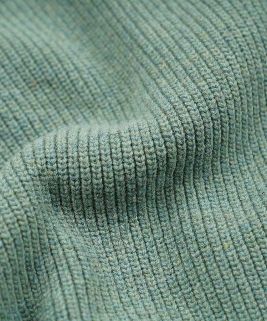 Frizmworks Ultra Heavyweight Collar Cardigan _ Jade Green