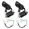 2 st tändspole för Kawasaki Zephyr ZR550B ZZR1200 ZZR600 ZRX1100 Z1000 Suzuki GSXR