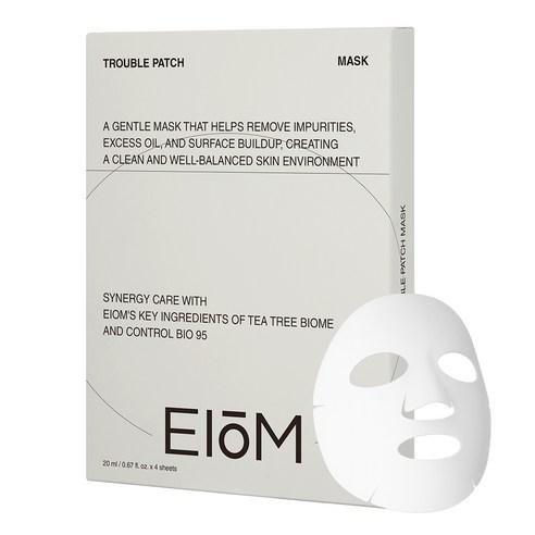 EIOM Trouble Patch Mask Sebum Care & Soothing Sheet Mask 4 Sheets