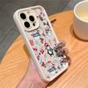 Cute Penguin Snowman for iPhone14/15Promax Apple 11/12/13 Silicone Phone Case 16Pro