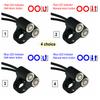 LMoDri 22mm Handlebar Motorcycle Switches ATV Scooter Headlight Hazard Brake Fog Light Switch ON-OFF Aluminum With Indicator DIY