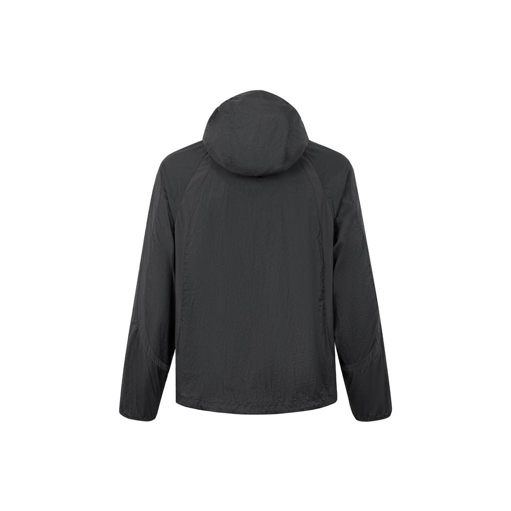 Li Ning Outdoor Series Sports UV Protection Windbreaker Jacket Unisex Jacket Black AFDWL33-2