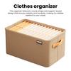 Non-Woven Closet Organizer Wardrobe Clothes Sweater Storage Basket Sweatshirt Jeans Storage Box Home Supplies
