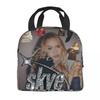 Freya Skye Sänger Tour 2026 Isolierte Lunchtasche Aufbewahrung Lebensmittelbox Tragbarer Thermokühler Lunchboxen Für Die Arbeit