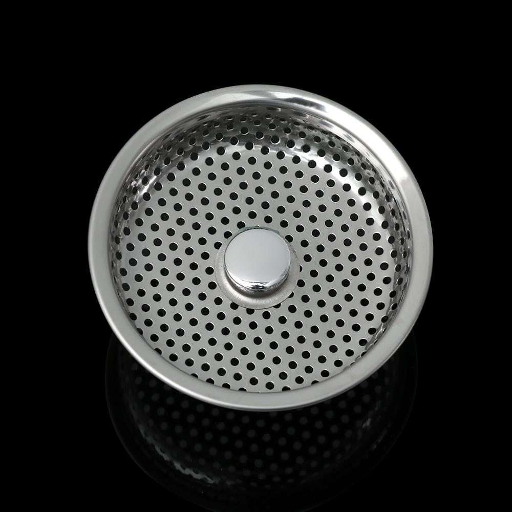 Stuff Cover Cleaning Mesh Waste Drainer Sink Strainer Colander Plug Filter Basket Food Hair Stopper
