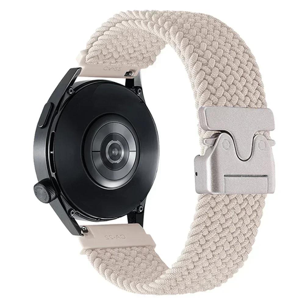 Nylon Stretch Armband für Samsung Galaxy Watch3 7 6 5 4 44mm 40mm 5 pro 45mm Sportarmband Galaxy Watch6 Classic 47mm 43mm Bänder