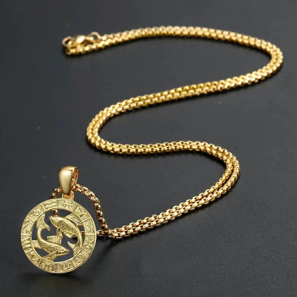 Ciondolo Costellazione Collana in Acciaio Inossidabile Gioielli Donna e Uomo Regalo Accessori