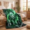 Werder Bremen Football Print Flannel Blanket Soft Warm Sofa Bed Throw Blanket For Home Office Bedroom