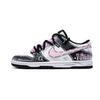 Dunk Spade Seal Synthetic Leather Cushioning, Wear Resistant Low Top Skateboard Shoes Unisex Black Pink HF5441-100(Team1027-)