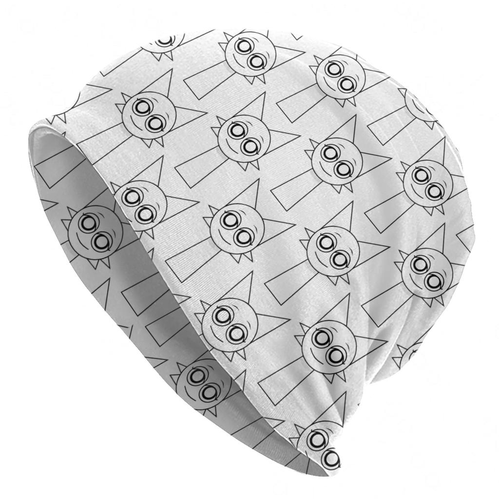 Sprunki Cartoon Anime Caps Hip Hop Adult Street Skullies Beanies Hat Spring Warm Head Wrap Bonnet Hats