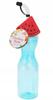 Straw Bottle with Fruit Motif for Water, Cold Drinks, and Beverages