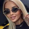 Women's Diamond-Shaped Sunglasses: High-End Hot Girl Style, Personalized European and American Design