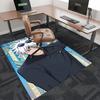 1pc Anime Jujutsu Kaisen Satoru Gojo Chair Mat, Office Desk Rug with Cool Design, Non-Slip Carpet for Home Decor, Suitable for All Seasons, Perfect Gi