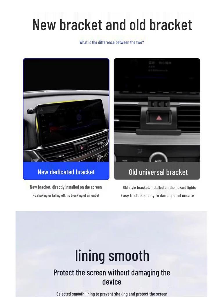 Car Mount for 2025 BYD Fangchengbao Bao Titanium 3 Center Console Screen