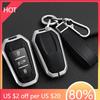 Styling Mouldings Car Key Case For Peugeot 308 508 For Citroen C3/C5 Aircross 2018-2022 For DS 3 DS 5 DS 7 Black Transparent Key