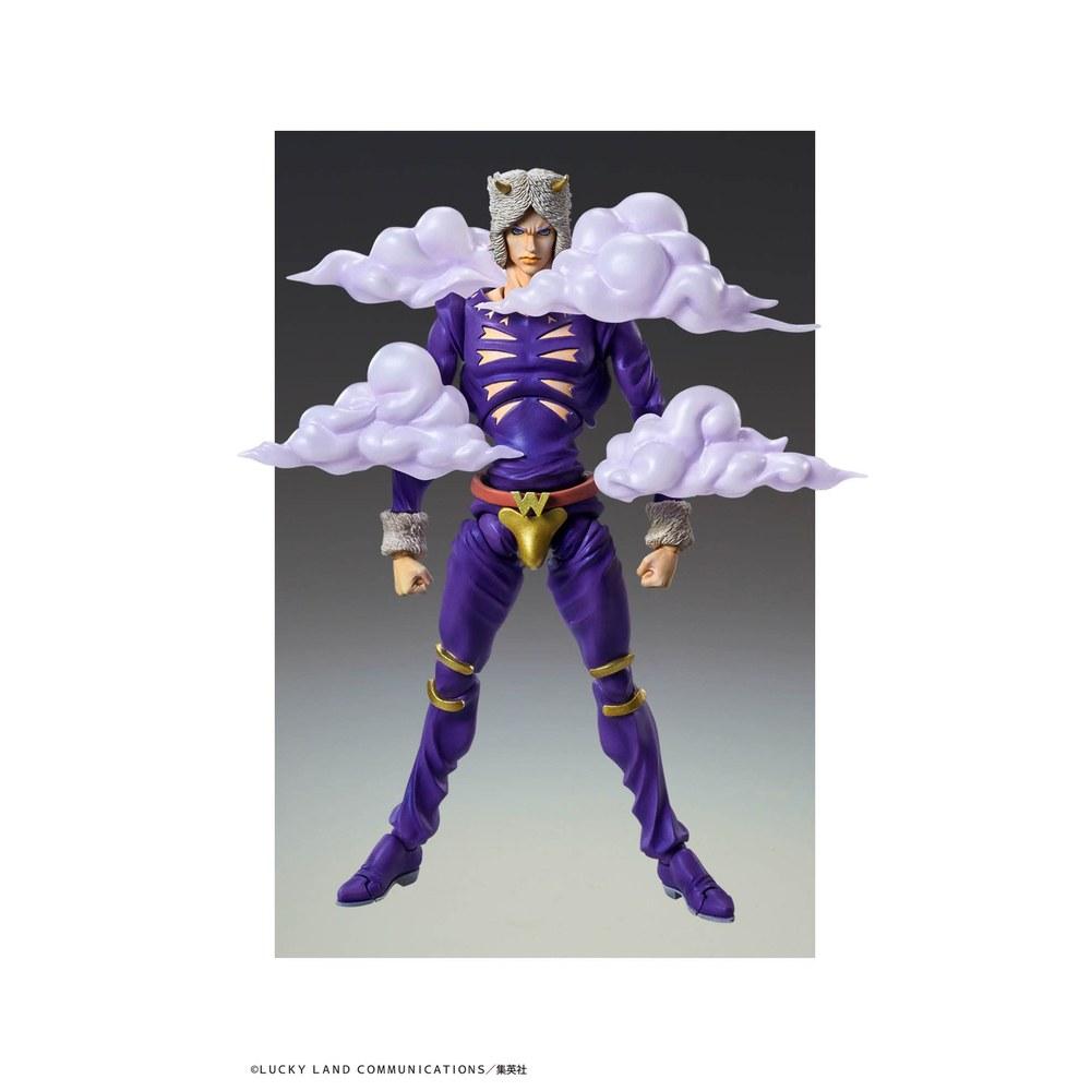 Medicos Entertainment Super Action Statue JoJo's Bizarre Adventure Part 6 Stone Ocean Weather R 165mm PVC ABS Nylon Movable Figure