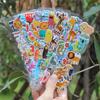 20 st festtillbehör för barns födelsedag, pojkar och flickor tecknade klistermärken barnklistermärken 3D Pinata Goodiebag-fyllare utdelningspresent