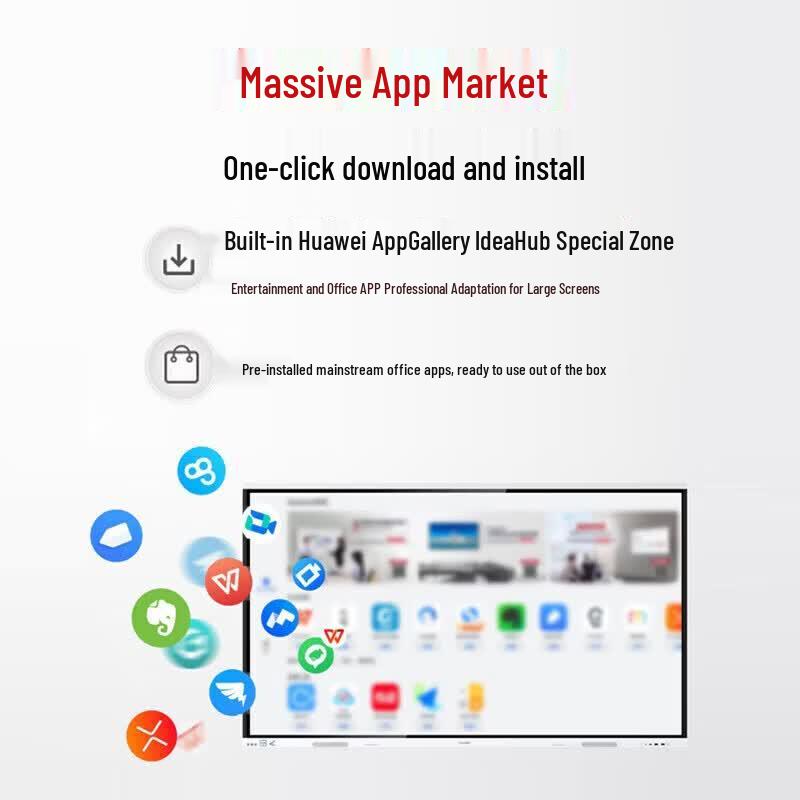Huawei IdeaHub Board 3 Pro 65-inch Interactive Display (CN Version)