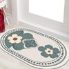 Entry Door Mat Minimalist Style Household Door Mat Carpet Bathroom Bedroom Non-slip Durable Absorbent Carpet