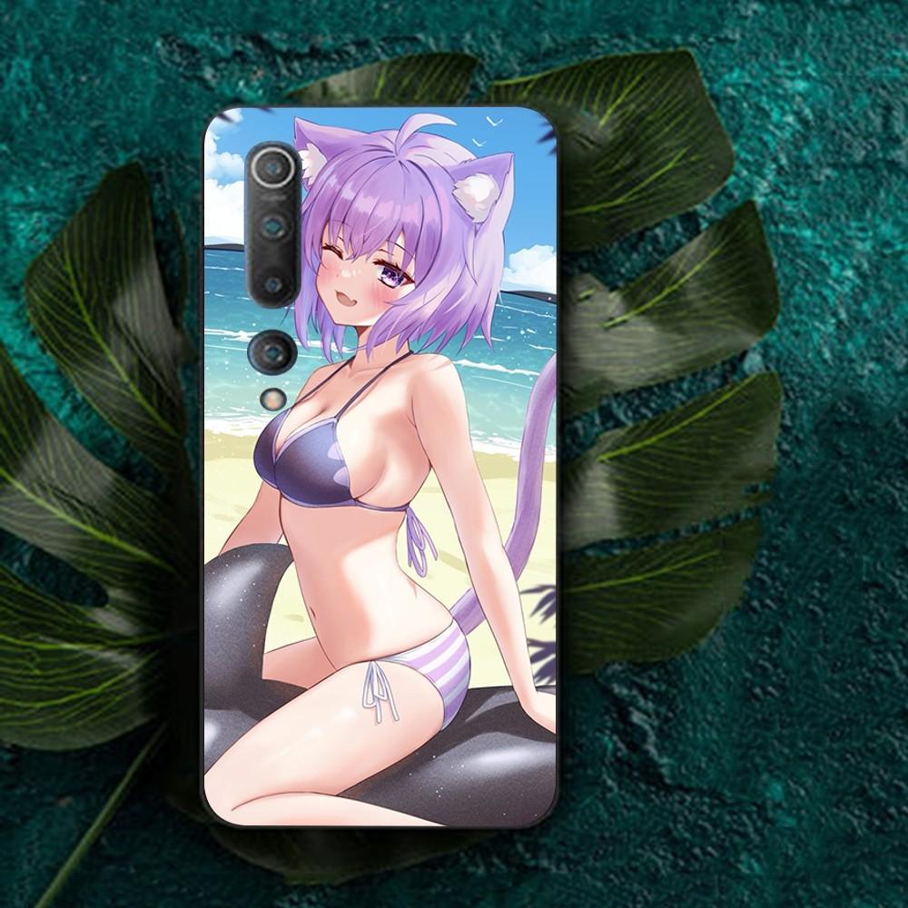 Kawaii Nekomata Okayu Telefon Fall Für Redmi Hinweis 4X5 A 6 7 8 Pro T 9 Pro 9S 10 Pro 11 Pro 11S 11Epro PocoM3pro
