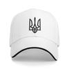Casquette de Baseball Unisexe Tryzub Ukraine Nouvelle Casquette d'Extérieur Mode Snapback Protection Solaire Printemps Chapeau Réglable