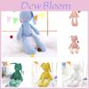 Adorable Cartoon Pacifier Bunny Plush Toy For Newborns Cute And Cuddly Soft Short Plush Available In Blue Pink White Yellow And Green 50cm/19.68in