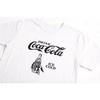 Cotton Coca-Cola Short Sleeve T Shirt Unisex Summer Casual Top Round Neck Print Soft Bold Pattern Comfortable Shirt