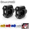 Motorcycle Handlebar Riser Mount Clamp 28mm 1 1/8" Universal Handlebar Fat Bar Risers Mount Clamp Fit for Dirt Bike