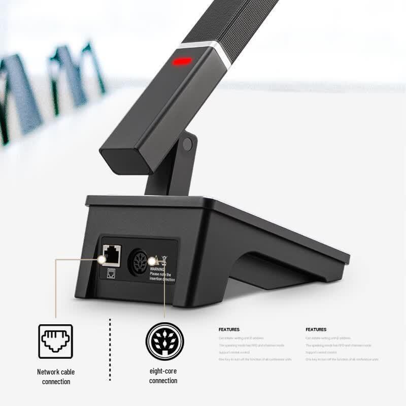 HuiDu Professional Wired Gooseneck Conference Microphone System (CN version)