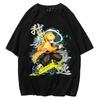 Demon Slayer Tanjiro Kamado T-shirt Men's Women's Original Short Sleeve College Trend Anime Summer