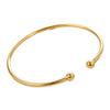 Verstellbares Metallarmband mit Doppelkügelchen & Wassertropfen-Design: Übertriebener Stil für Frauen