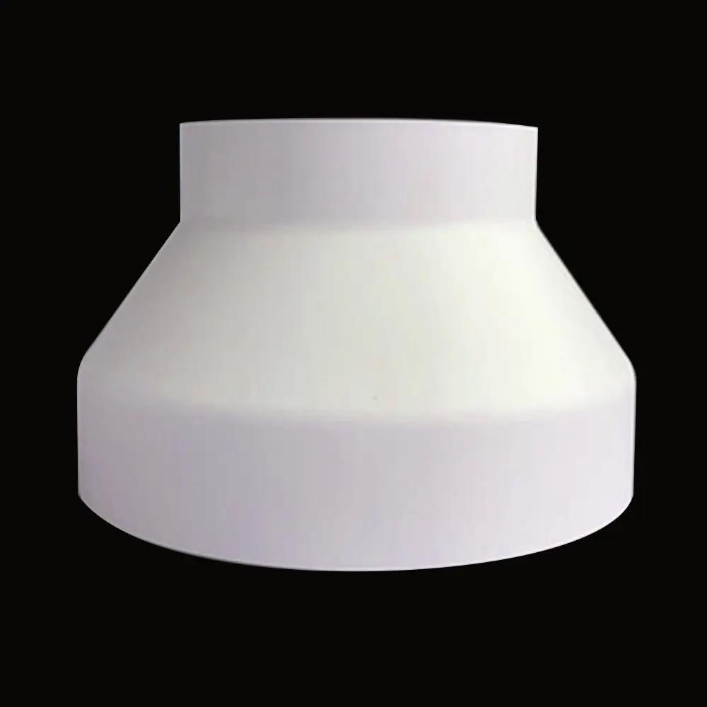 Exhaust Pipe Reducer Adapter ABS White 110-100/150-100/200-150 Variable Diameter Ventilation Pipe Fittings Home Hardware
