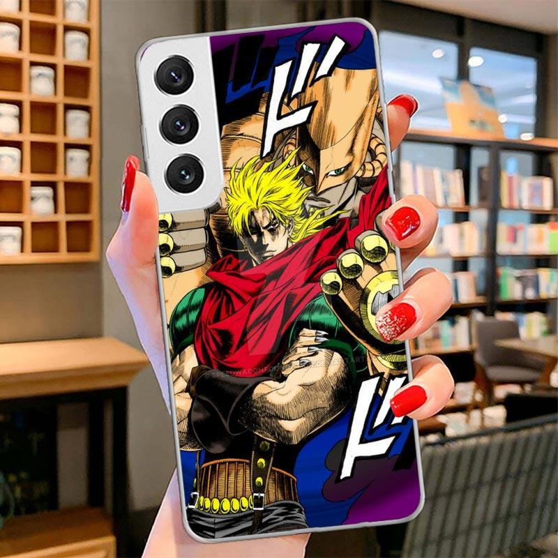 JoJo Bizarre Adventure Dio Cover Phone Case For Samsung Galaxy S26 S25 Edge S24 Ultra S23 S22 Plus S21 S20 FE Soft Fundas Shell