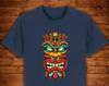 Tiki Mask / T Shirt Unique Design Street Wear Art Urban Graphic Tees Top