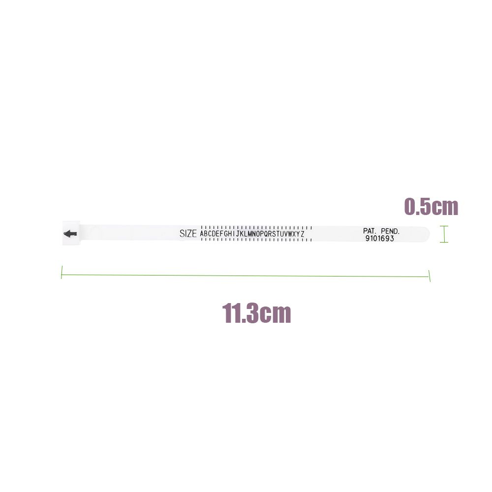 Men and Womens Sizes A-Z UK/US Ring Sizer Measure Wedding Ring Band Genuine Tester Finger Gauge