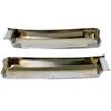 Nissan UD Quon Chrome Side Step Skirts Lower Left and Right Set Compatible Replacement Parts for Large Trucks Customization and Aftermarket Parts