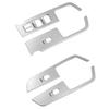 For Ix25 Creta Chrome Inner Door Armrest Window Switch Cover Decoration Control Panel Auto Accessories 2015-