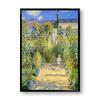 No Brand Claude Monet The Artist's Garden At Vetheuil A3 Art Poster Matte Coated Paper Floral Landscape Wall Decor 297 X 420 Mm