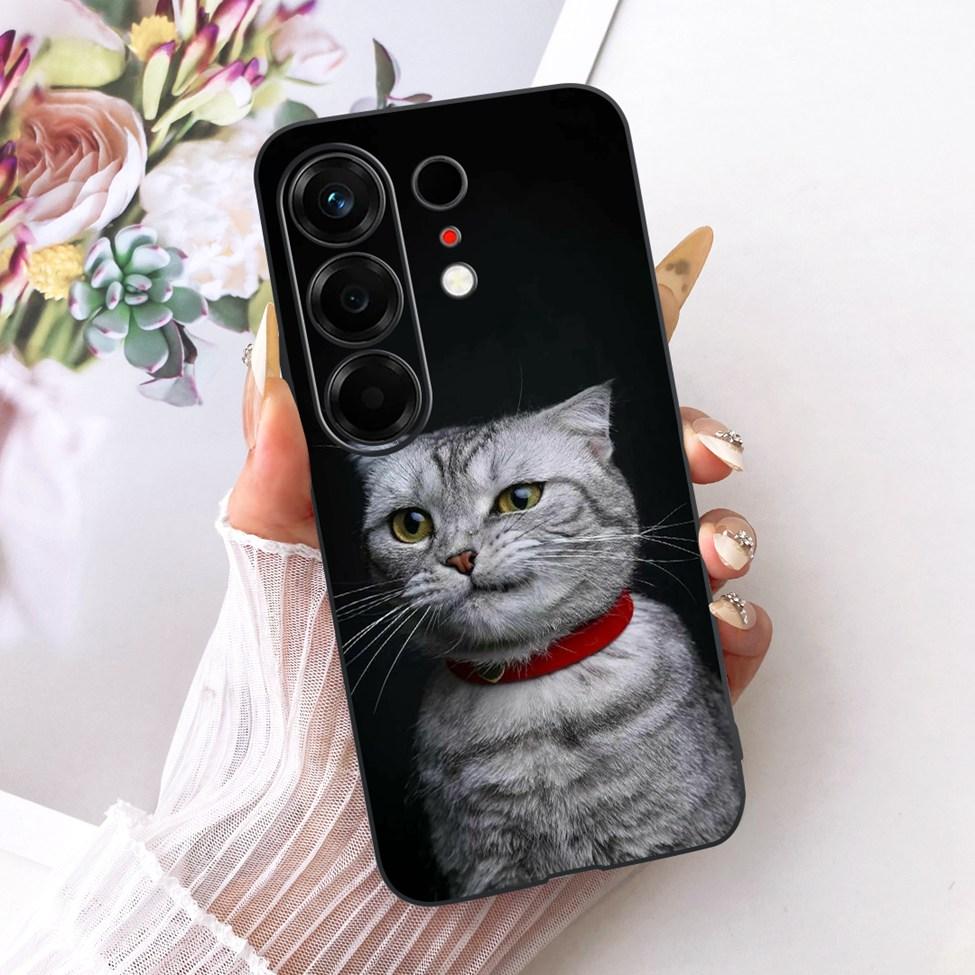 For Tecno CN5 Case For Tecno Camon 50 4G Cover Fashion Butterfly Cute Cat Cool Painted Soft Phone Casing For Techno Camon50 4G