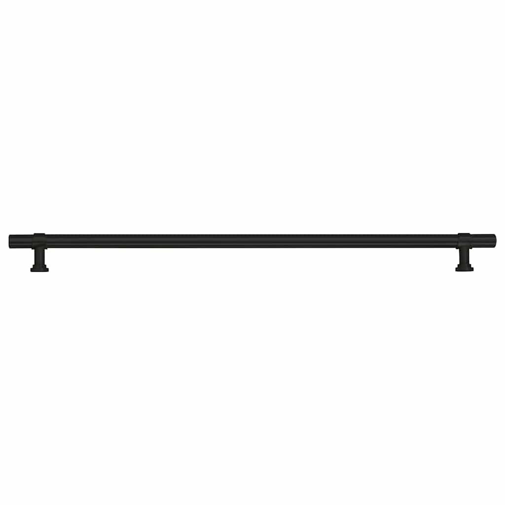 Furniture Handles 5 Pcs Black 320 Mm Stainless Steel