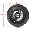 B17A--SRK-E30H Aluminum Racing Steering Wheel Short Hub Kit Adapter Boss Kit for BMW E30 3-/5-SERIES 318 325 528 M3 M5