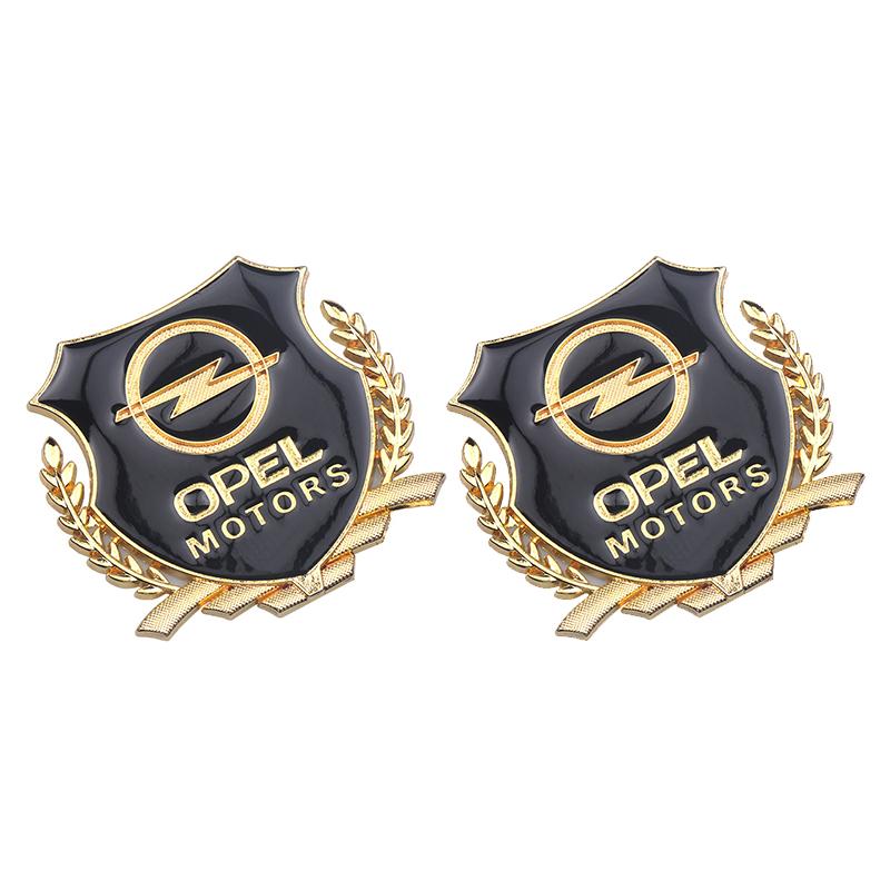 3D Metal Silver Black Red Car Rear Trunk Badge Decal Stikcer For Opel OPC Astra G Insignia Corsa Mokka Vectra Combo Accessories